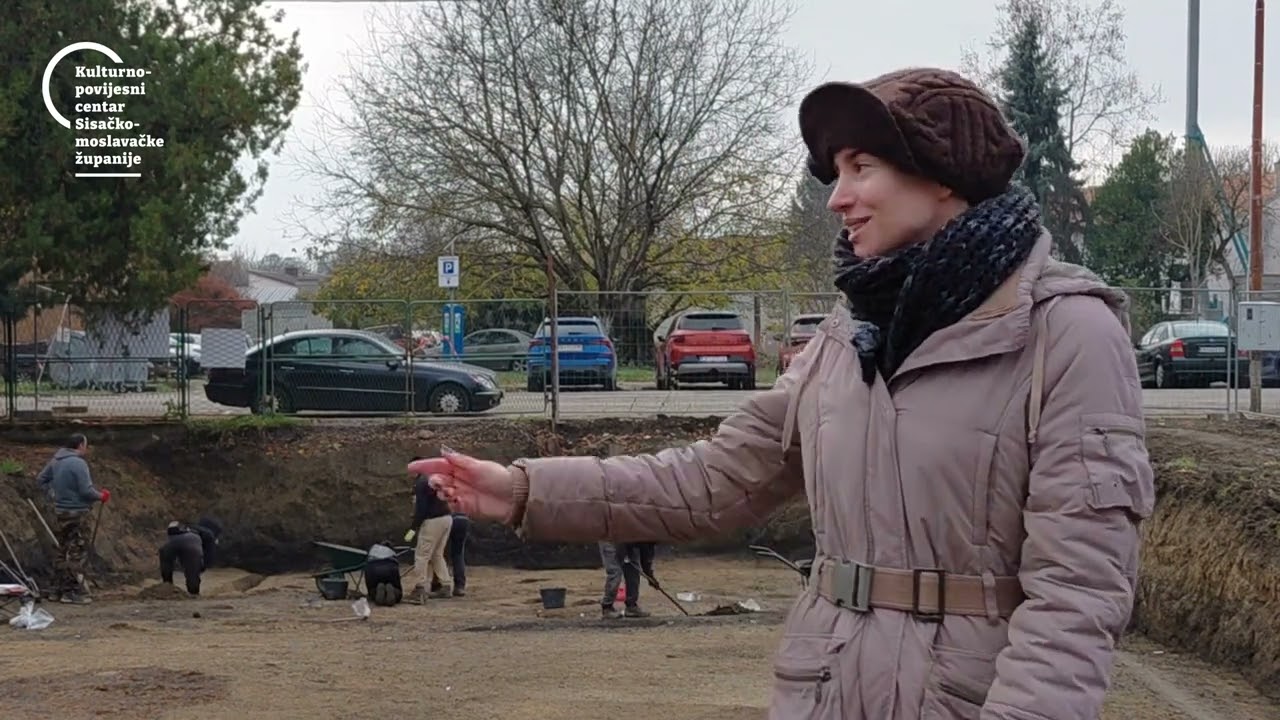 Kristina Brkić Drnić, arheološko iskopavanje Vrbina (12.11.25.)