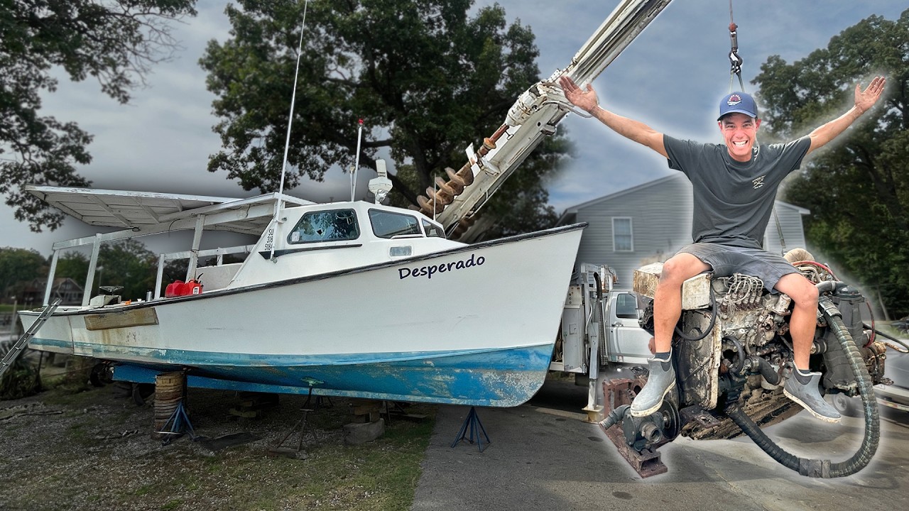 Finally working on my VANDALIZED boat