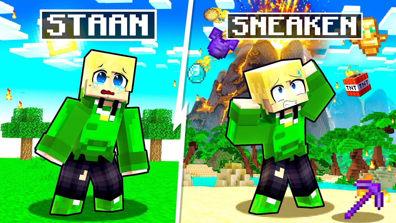 Minecraft, Maar Er Gebeuren Random Dingen Als Ik SNEAK!