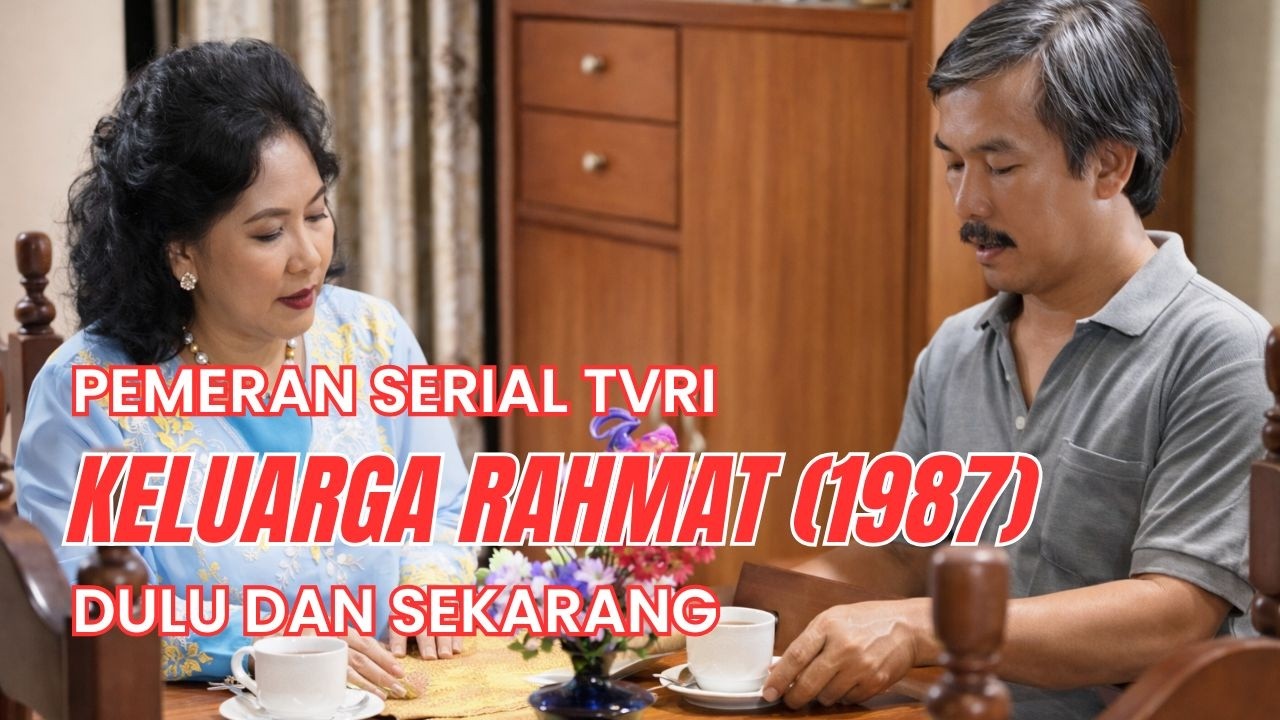 Dulu Hits di TVRI, Begini Nasib Para Pemeran Keluarga Rahmat Saat Ini!