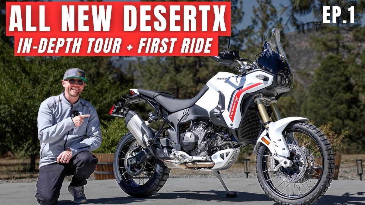 Я купил совершенно новый Ducati DesertX V2 2026 года (ЭП. 1)