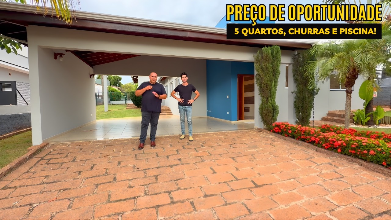🤩 A MELHOR MORADIA para Familia GRANDE ou que gosta de uma FESTA!