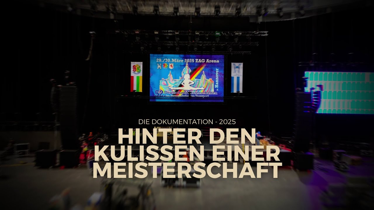 Hinter den Kulissen: Deutsche Meisterschaften im karnevalistischen Tanzsport 2025