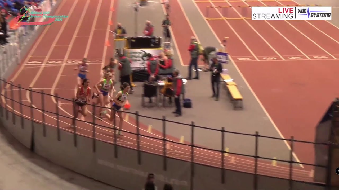 800m [Ž] - Prvenstvo Balkana u dvorani za juniore i juniorke 2021