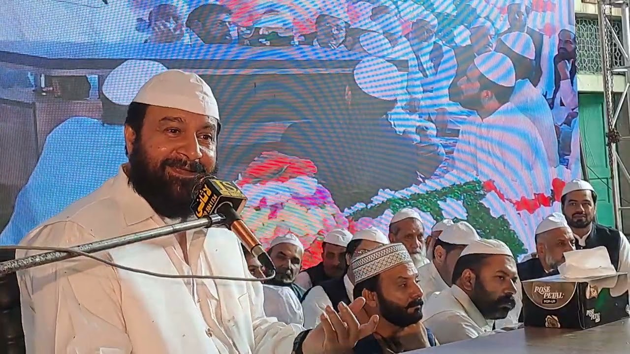 پیر سید سعید الحسن شاہ صاحب دربار عالیہ لاثانیہ فیضیہ علی پور سیداں شریف کی سر زمین پر بیان فرما رہے