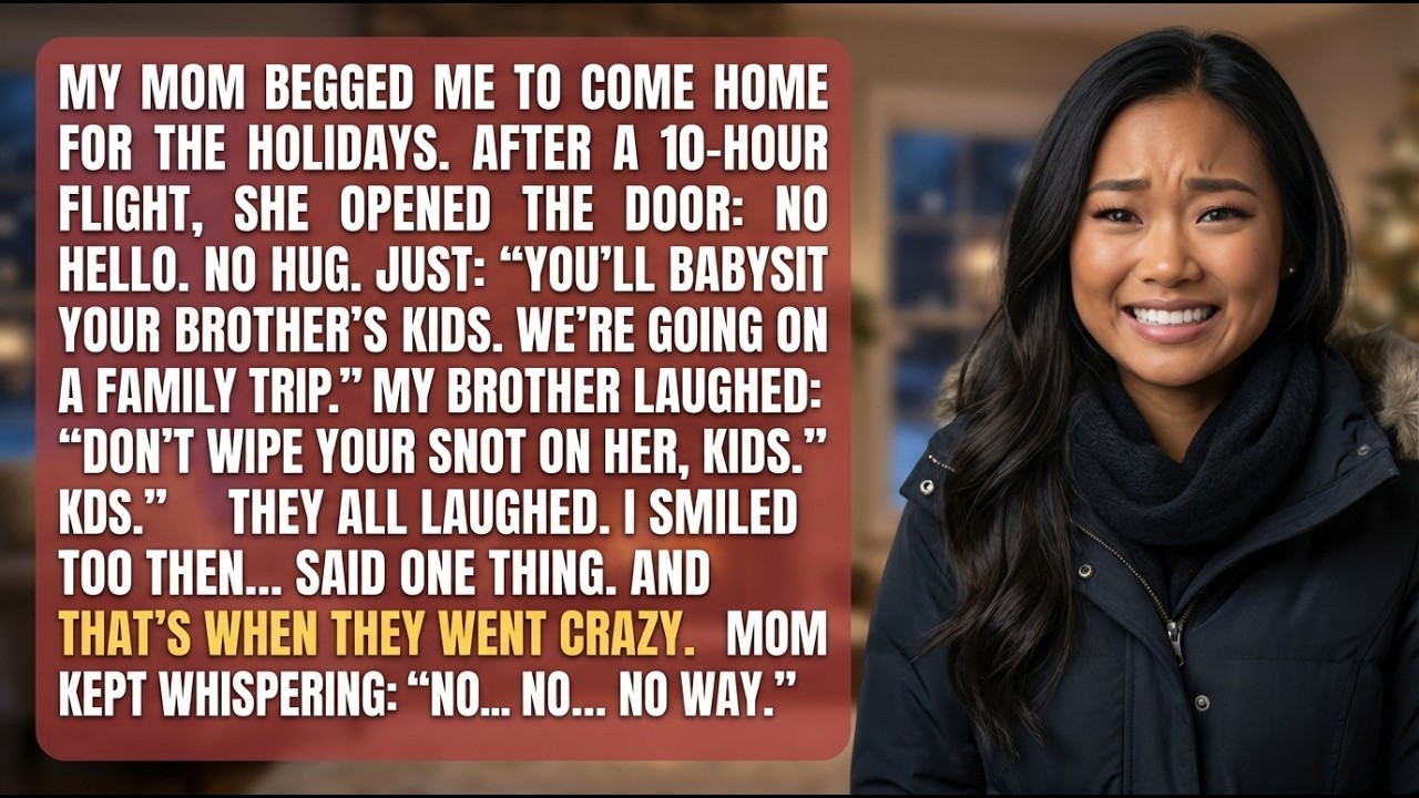My Mom Flew Me Home for the Holidays — So I Showed....