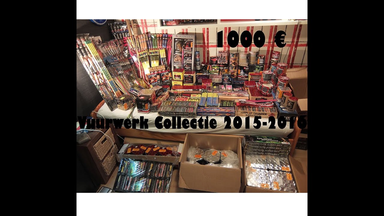 Vuurwerk Collectie 2015-2016 €2000 !!!