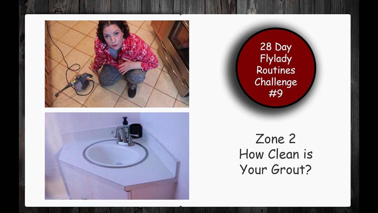 28-Day Flylady Routines Challenge || 02/10/18 || Day 9 || How Clean is Your Grout?
