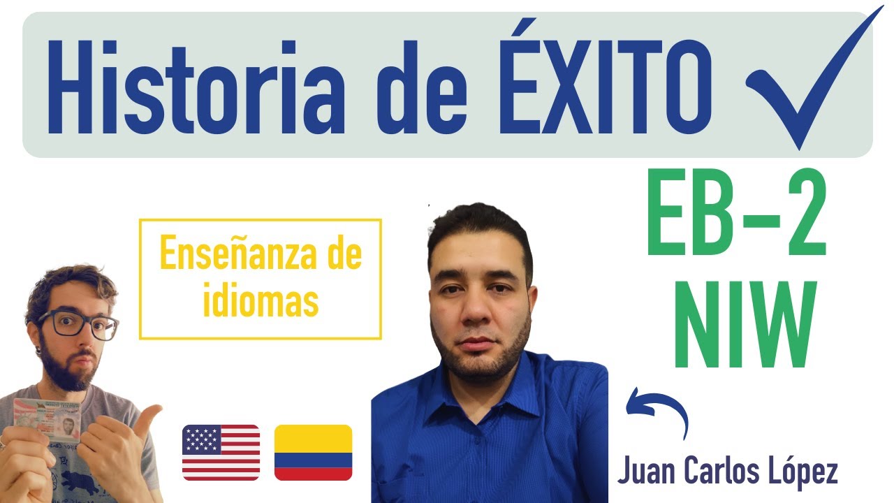 Éxito EB2 NIW: Juan Carlos, experto en lenguaje
