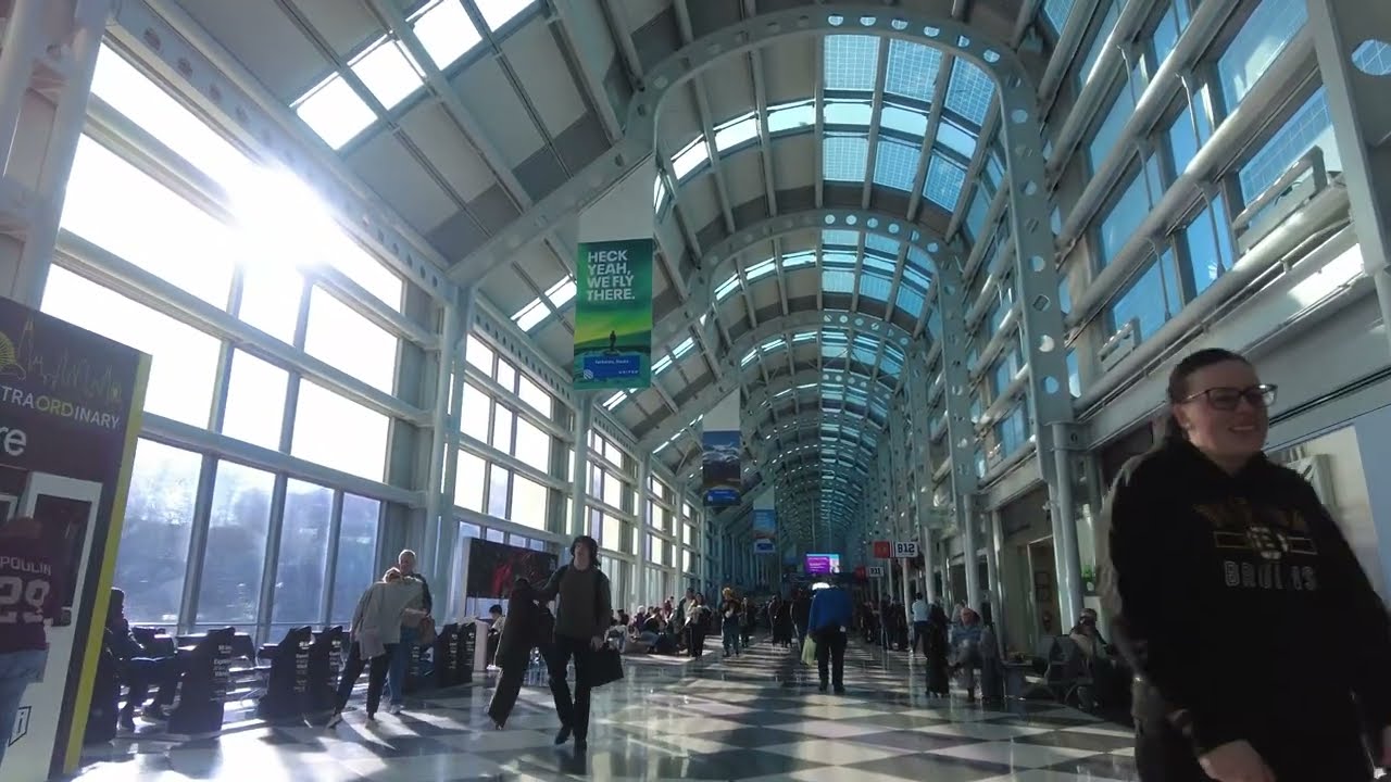 More Inside O’Hare Airport 🇺🇸✈️