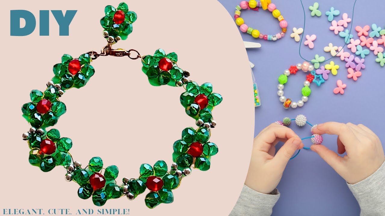 Elegant Handcrafted Beaded Bracelet – Unique Artisan Jewelry for Her | How to make bracelet
