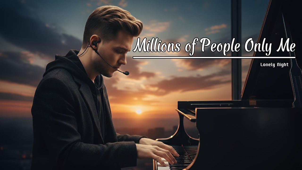 Millions of People Only Me - (Official Lyrics) Sad Emotional Rap 2026 | Chill Sad Rap Music