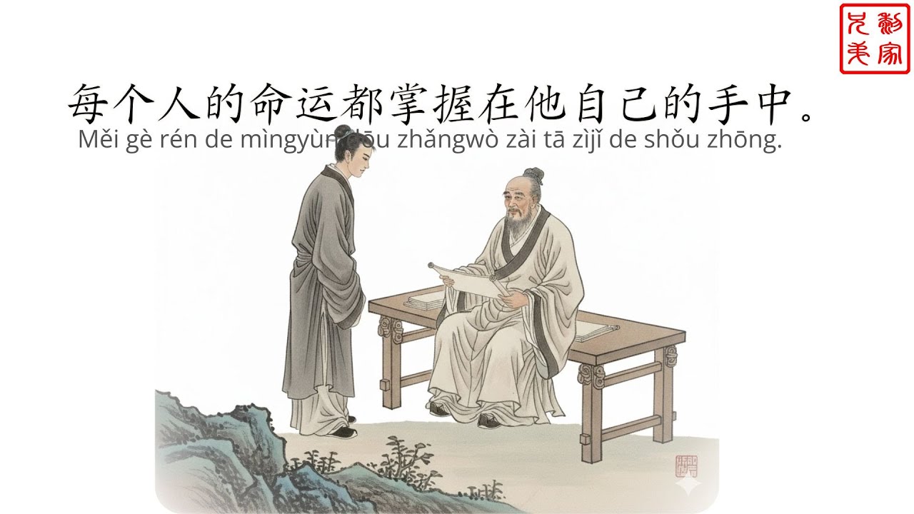Học tiếng Trung câu chuyện triết lý "Viên đá nhỏ Tiếng" Trung Lê Gia