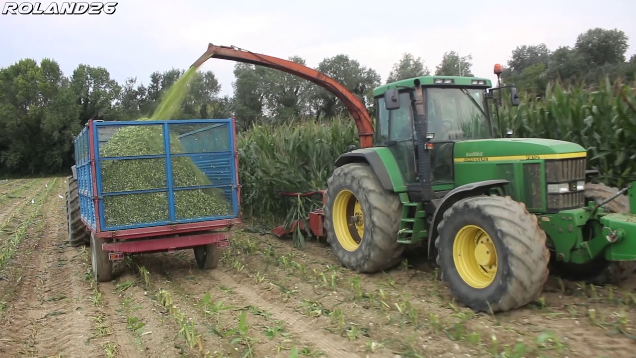 Corn Silage 2018 [John Deere 7810 + Feraboli 980 Magnum]