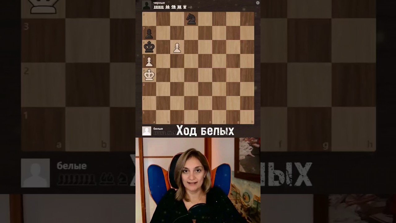 Этюдик⛄ #шахматы #урокишахмат #chess #chesspuzzle #ajedrez