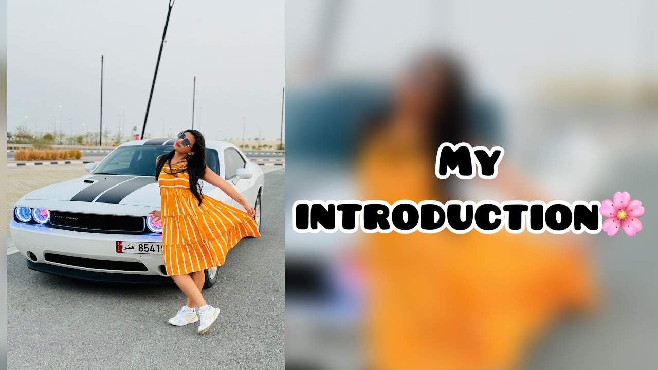 My 1st Introduction vlog ☺️❤️