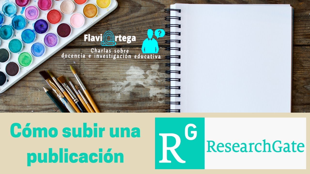 Cómo subir una publicación a ResearchGate