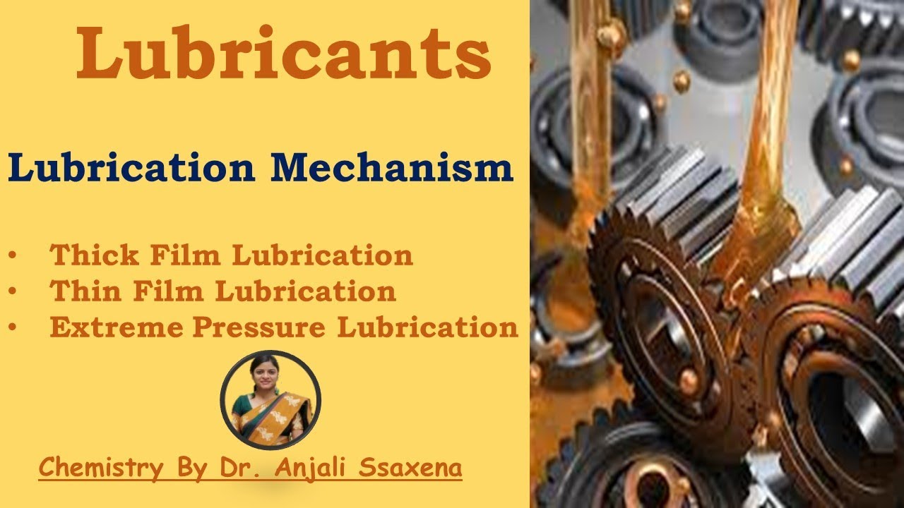 Lubrication mechanism || Lubricants || Mechanism Of Lubrication || Engineering Chemistry