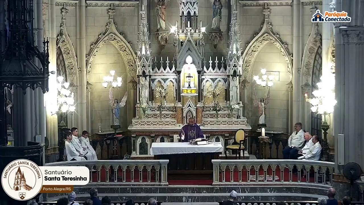 Santa Missa das 18h. Reze conosco!