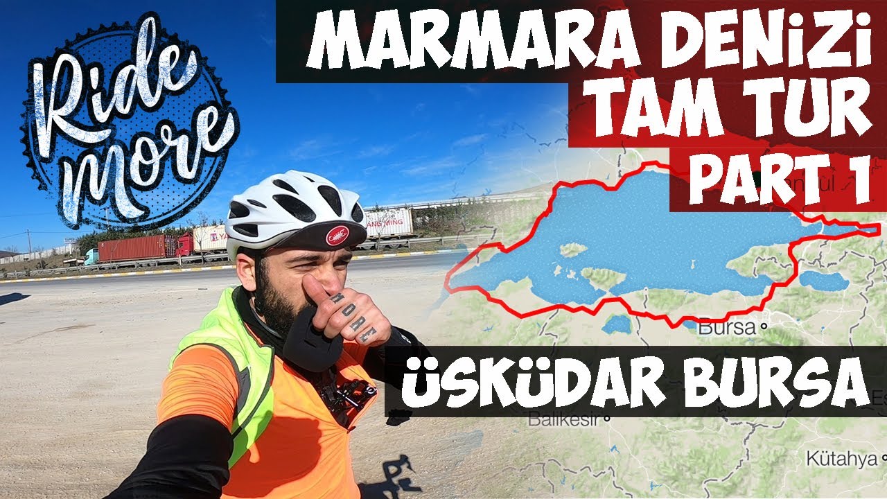 Marmara Denizi Tam Tur ( Part 1 ) 720km! Bisiklet Uzun Tur | Yol Bisiklet Vlog 18