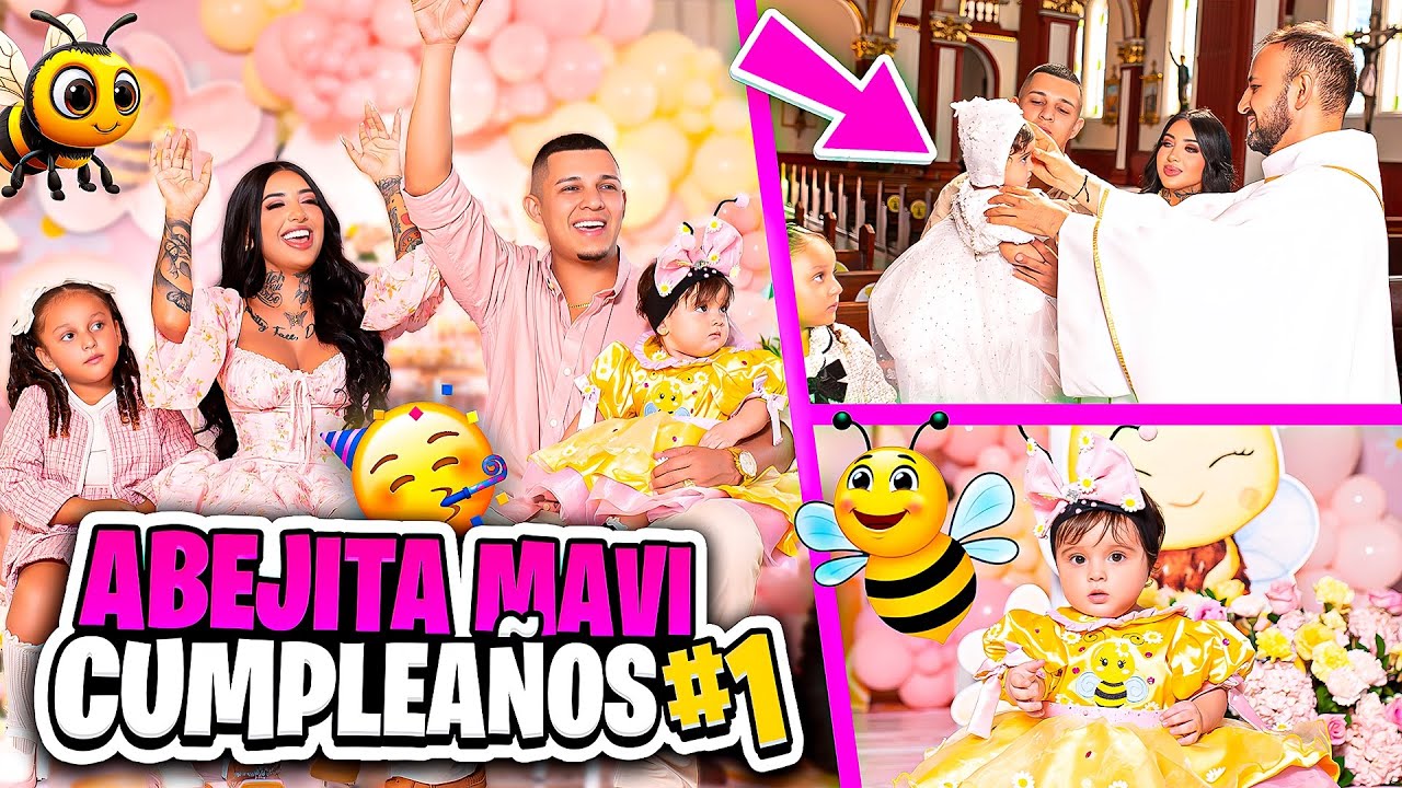 🎂🐝CUMPLEA&Ntilde;OS #1 DE MAVI *una fiesta so&ntilde;ada* | Sofi Mu&ntilde;oz 🧸🎁