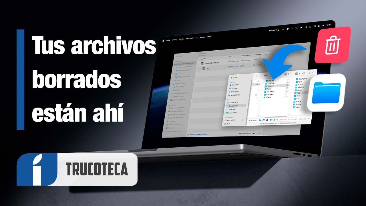 C&oacute;mo recuperar ARCHIVOS BORRADOS en Mac (macOS) con 3 m&eacute;todos infalibles