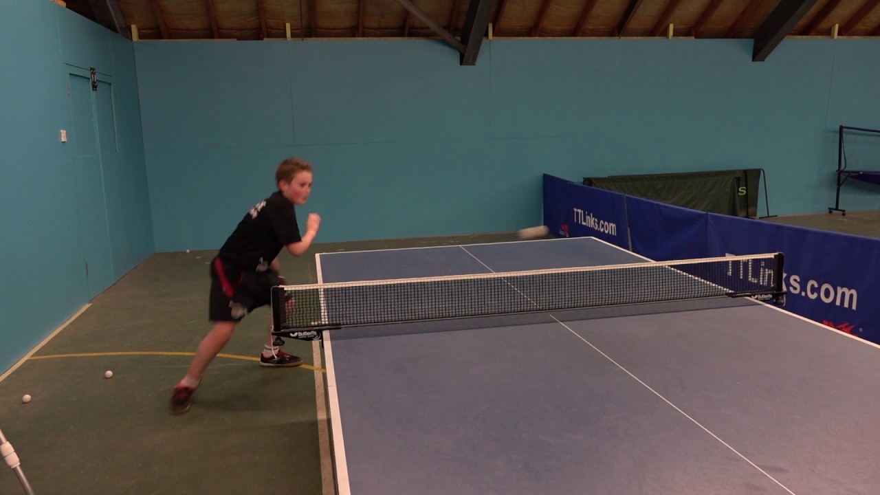 Louis Price Table Tennis Training 2017