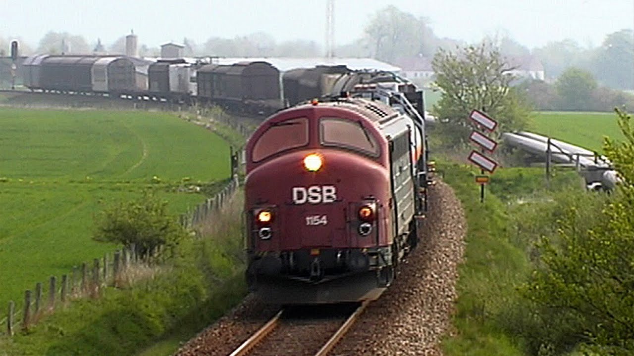 DSB MY 1154 med godstog til Herning - Fra før verden gik af lave nr. 43