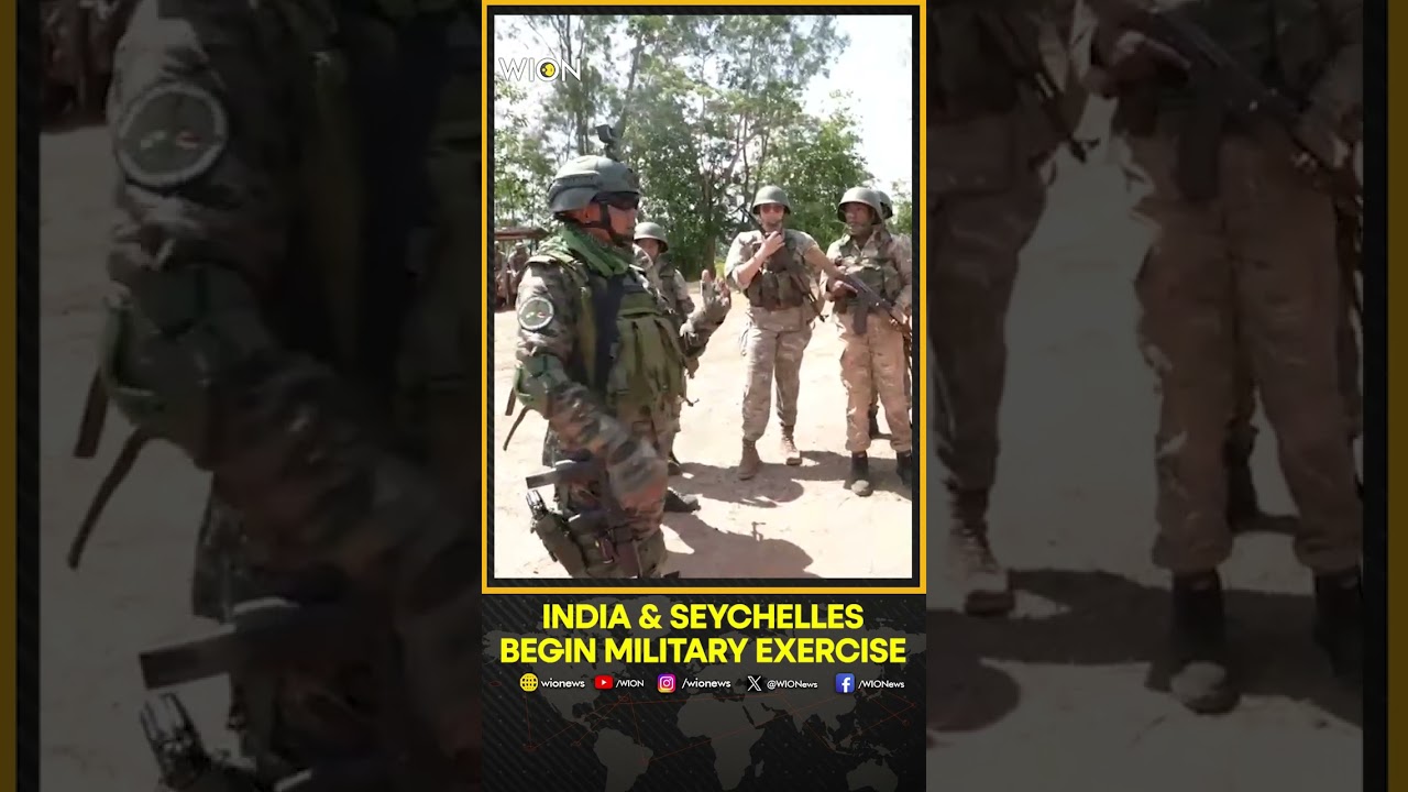 India And Seychelles Launch Joint Tri-Service Military Exercise &lsquo;LAMITIYE-2026&rsquo; | WION Shorts