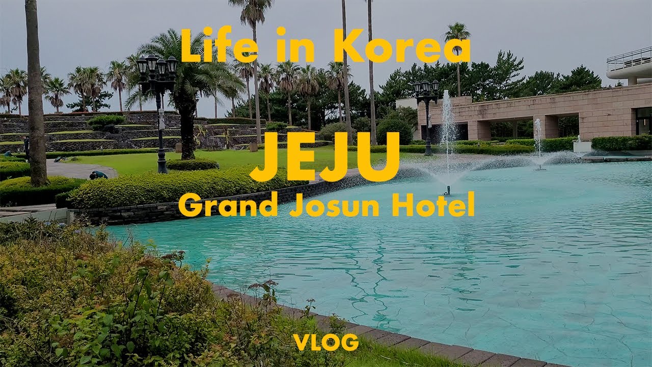 Life in Korea Jeju Grand Josun Hotel! 5 star resort TOUR and  REVIEW!