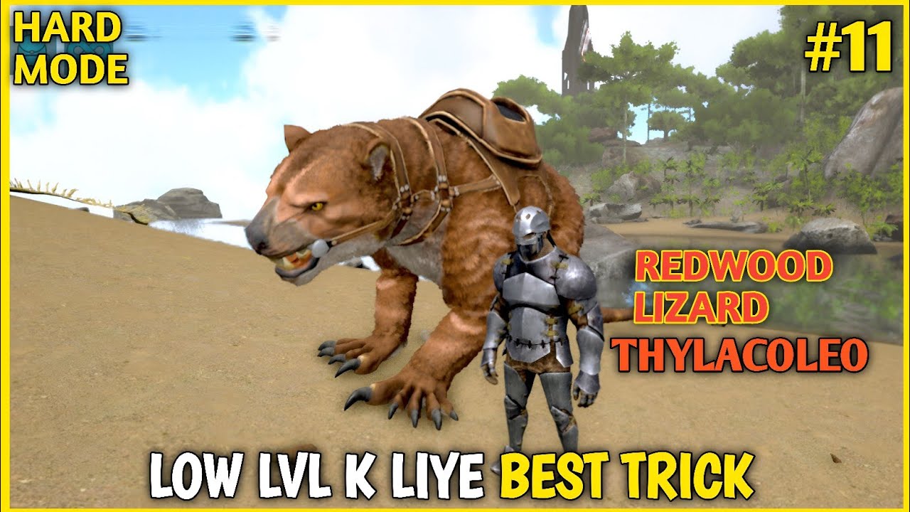 THYLACOLEO TAME FINALLY AT LOW LVL FULL GUIDE | ARK ULTIMATE MOBILE EDITION | Ark Rewamp | EP #11