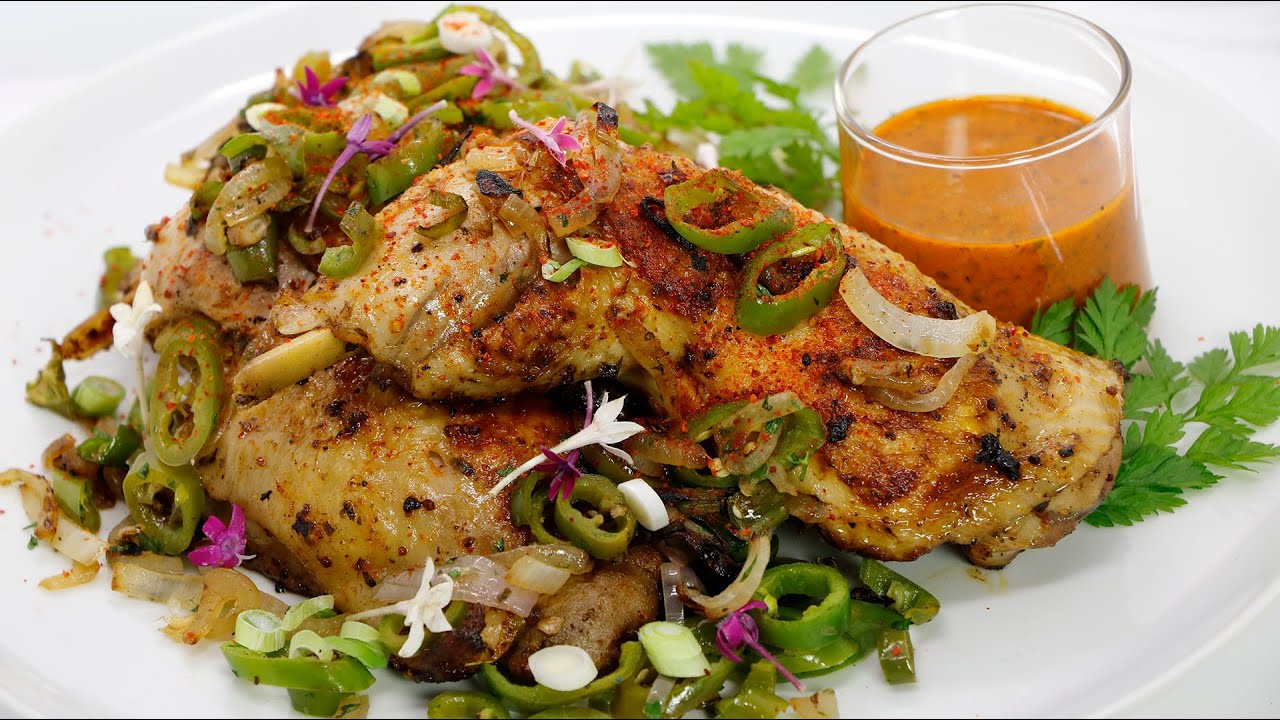 Poulet grill&eacute;, marin&eacute; SakaRi : senteurs Basques