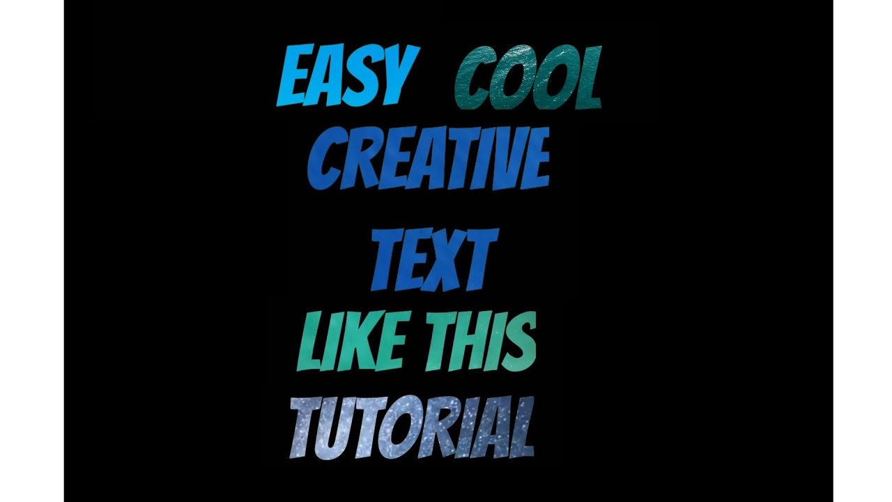 Cool/Creative Text || Easy Kinemaster Tutorial 🔥👌