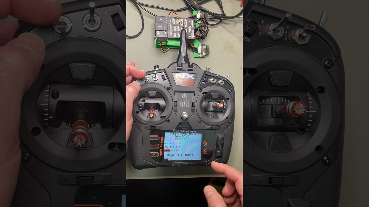 Configure Flight Modes on Spektrum NX10