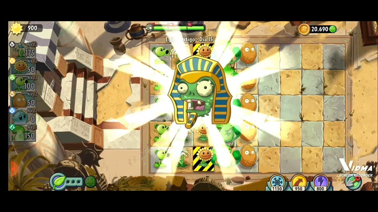 Meio do Egito antigo[Plants vs zombies 2]