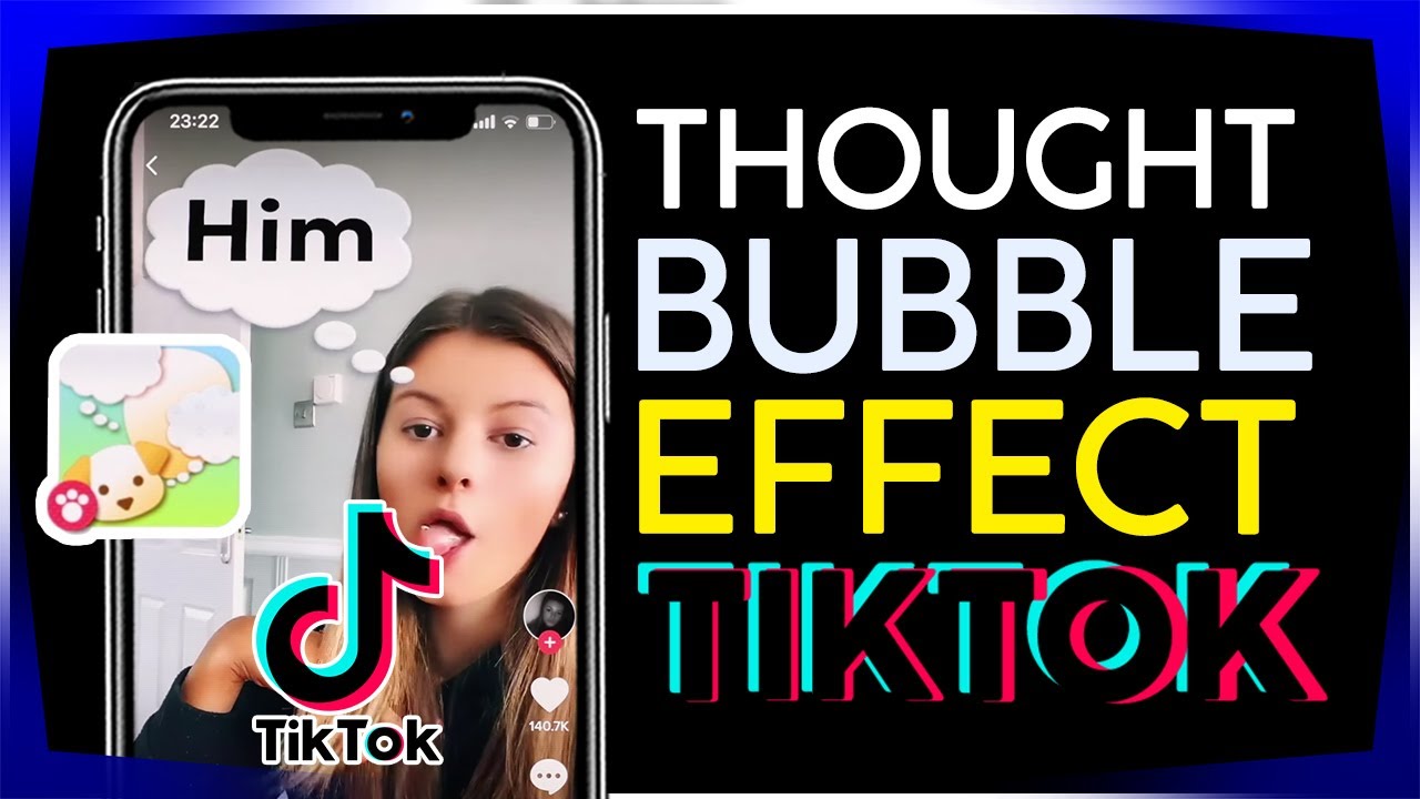 How to Use the Pet Thought Bubble Effect on Tiktok #petthoughtbubble