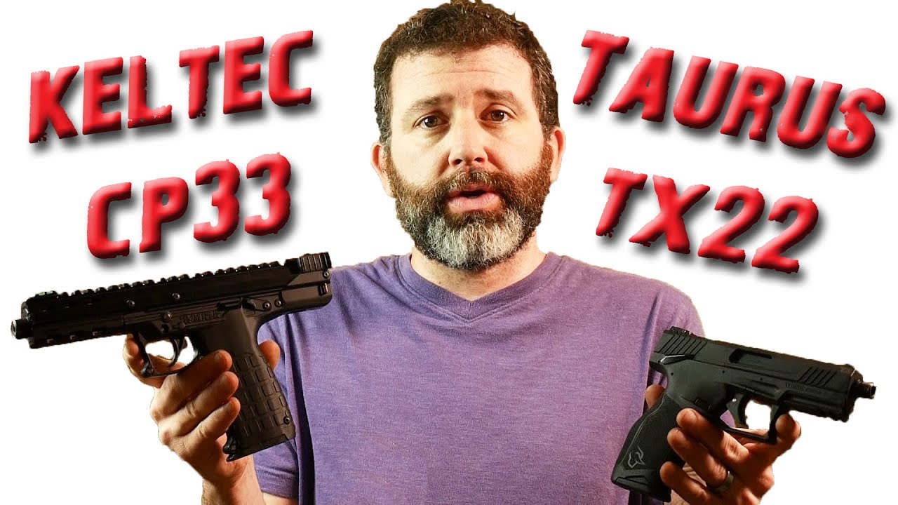 KelTec CP33 vs Taurus TX22