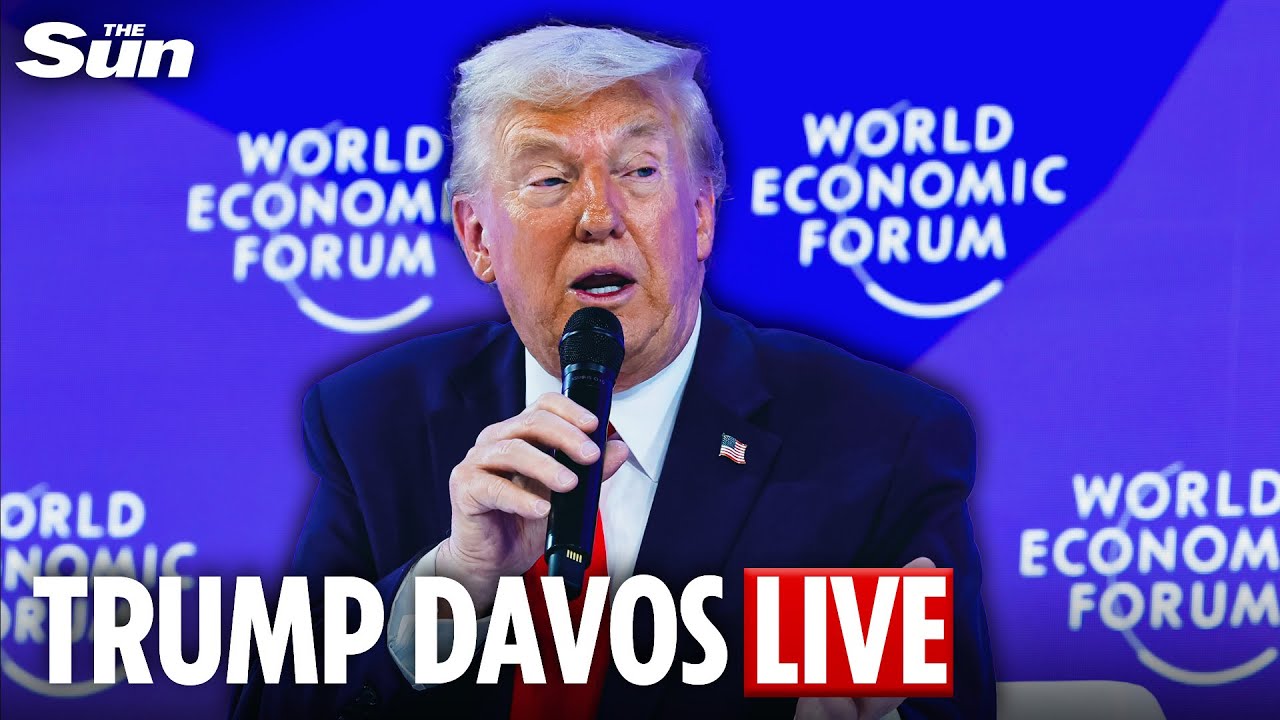 LIVE: Trump launches &lsquo;Board of Peace' in major Davos speech