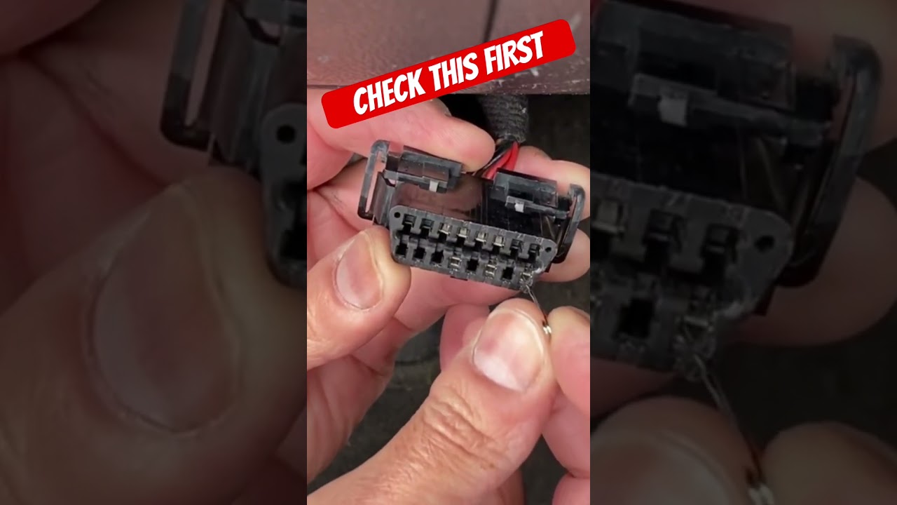 TRY THIS BEFORE REPLACING YOUR OBD2 SCANNER