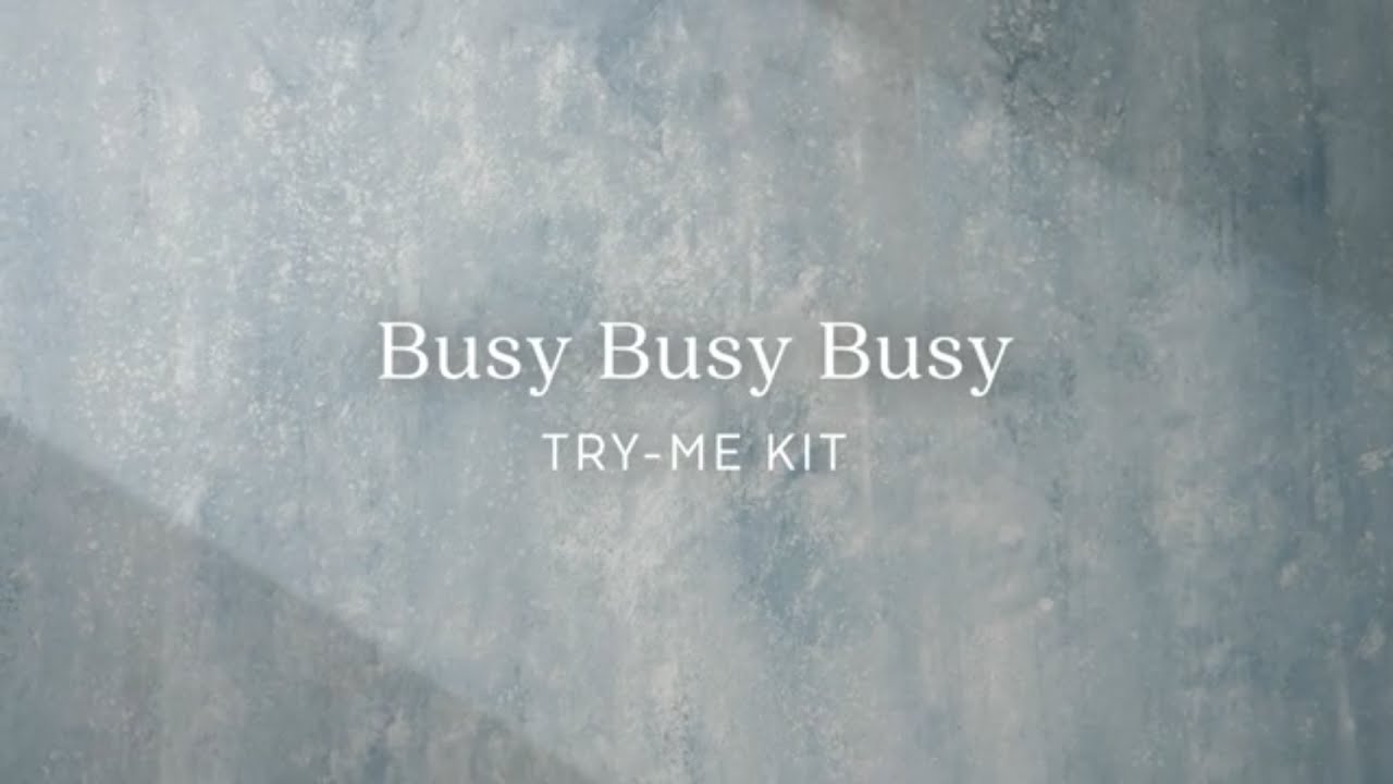 Busy Busy Busy May 2023 Try-Me Kit How-To