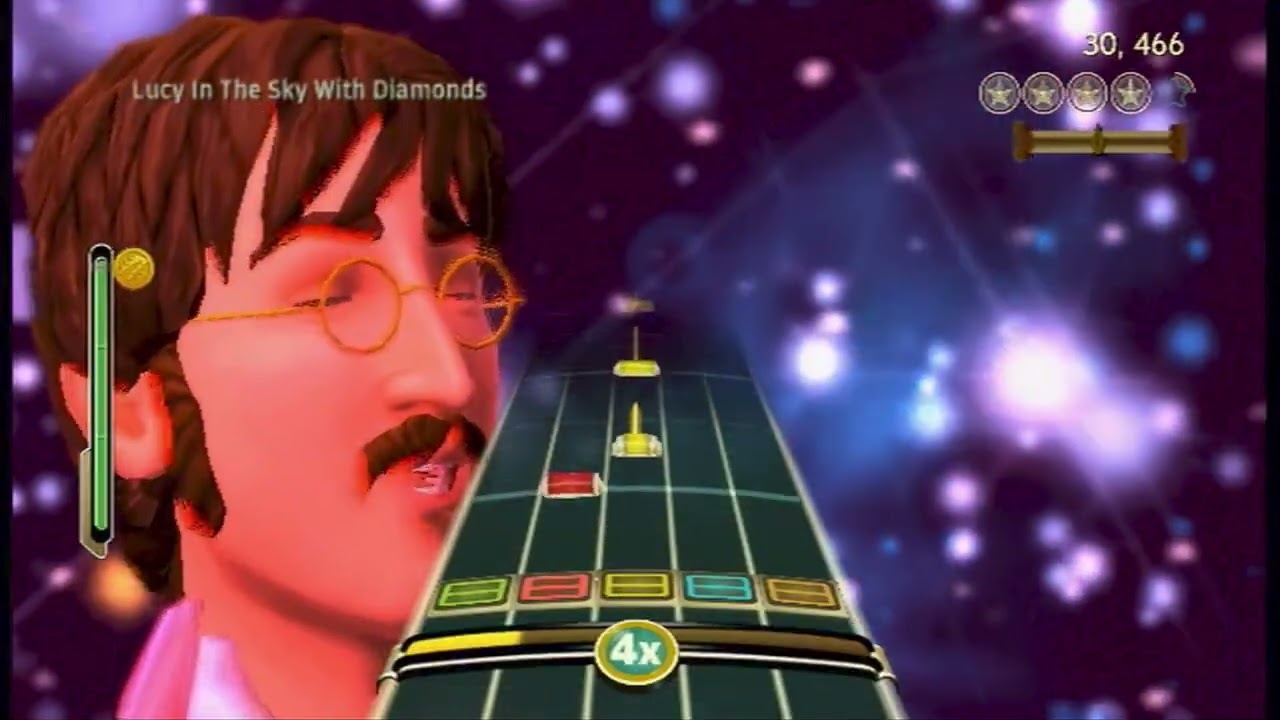 The Beatles Rock Band: Lucy In The Sky With Diamonds Expert Guitar 100% FC (68,633)