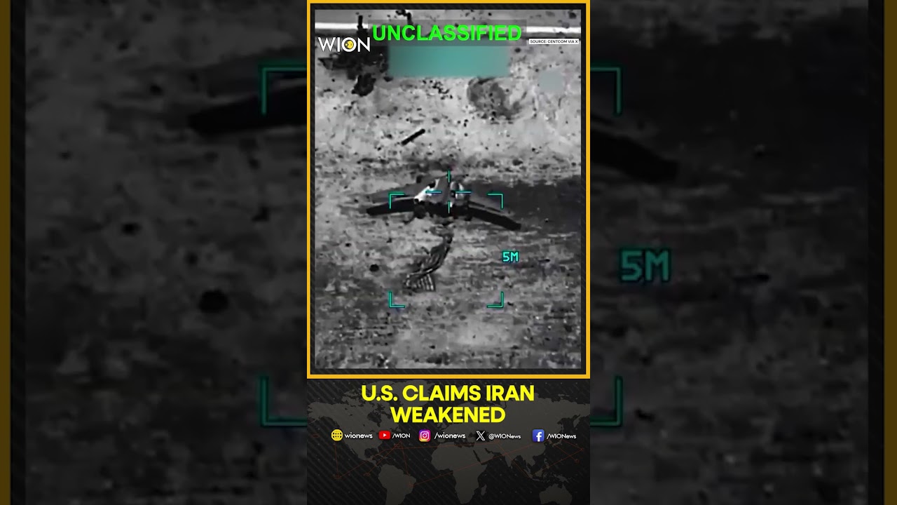 CENTCOM Says Iran&rsquo;s Military Capabilities Severely Degraded Amid Ongoing Campaign | WION