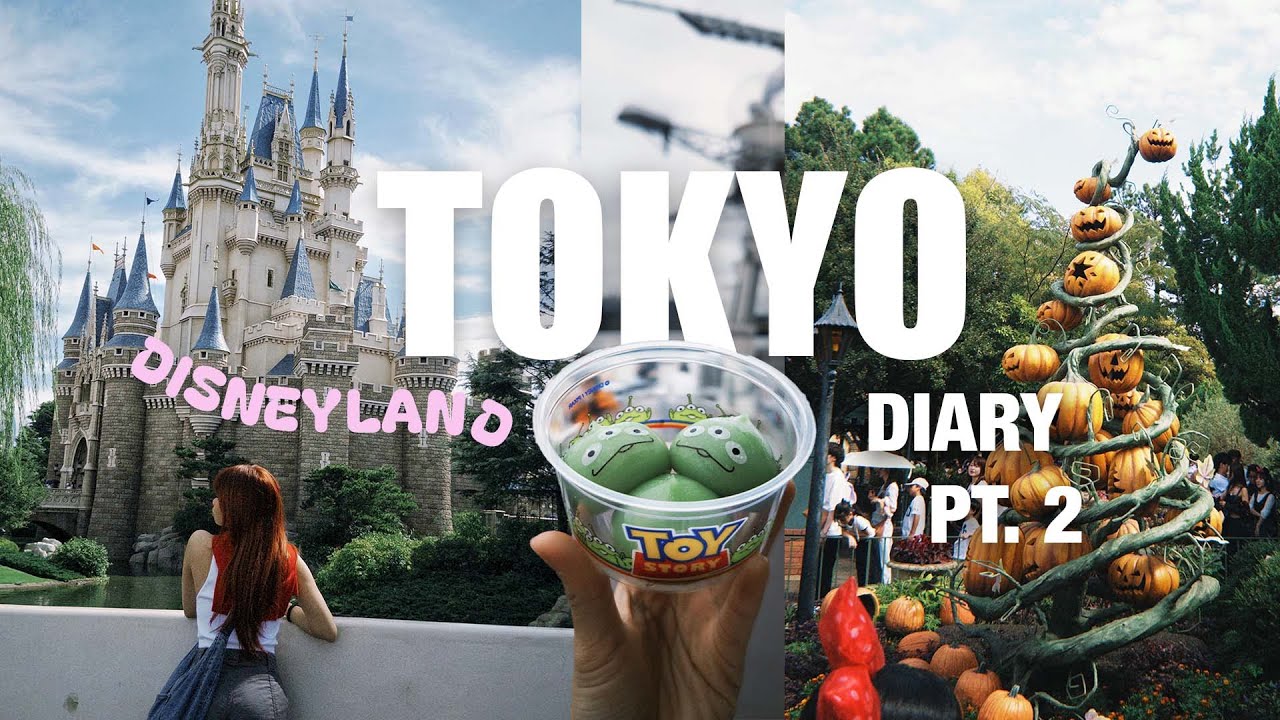 Japan Diary 🇯🇵 Full Day in Tokyo Disneyland
