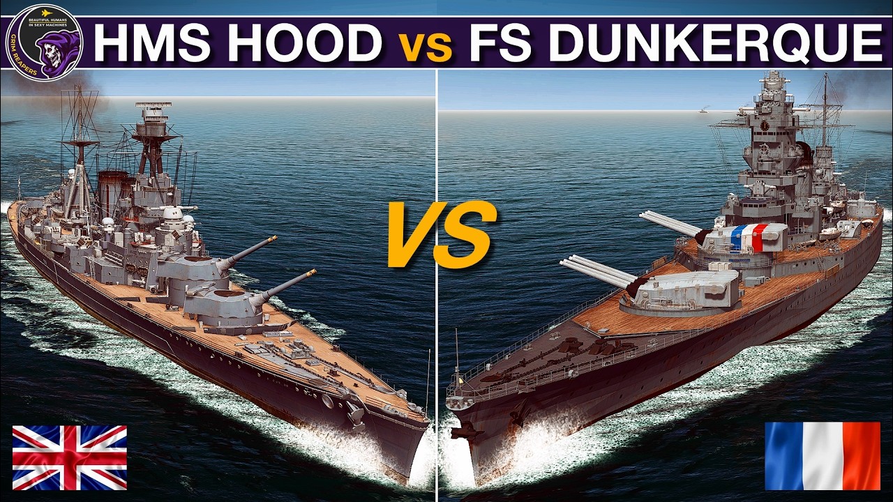 HMS Hood kontra Dunkerque &ndash; rewanż Mers-el-K&eacute;bir &ndash; Atlantic Breakout 1941 | Wojna na morzu