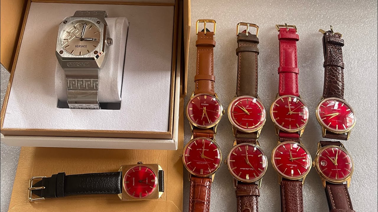 Lô sp ⌚đh cơ cổ mặt huyết rất đẹp cho ae mạng hoả🥰 citizen, SEIKO, helbros...😍☎️0363648707