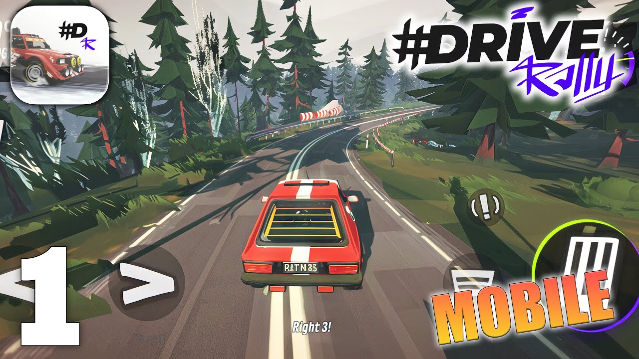 #DRIVE Rally Mobile Gameplay Walkthrough Part 1 (iOS, Android)