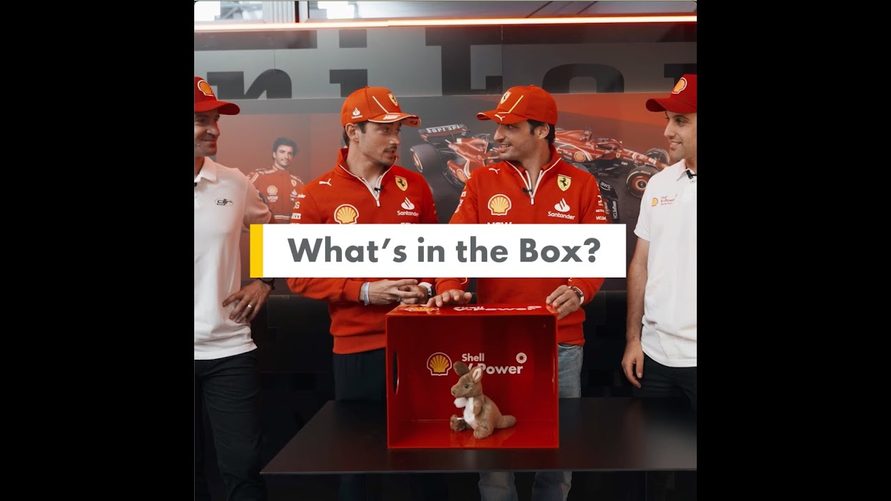 What's in the Box? with Scuderia Ferrari Drivers