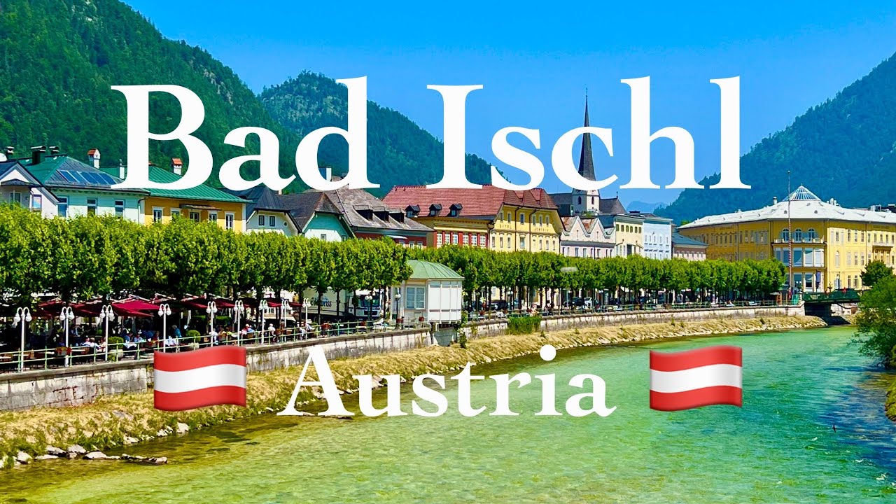 Bad Ischl Salzkammergut Gmunden Therme Bad Ischl Austria Relaxing  Walking Tour