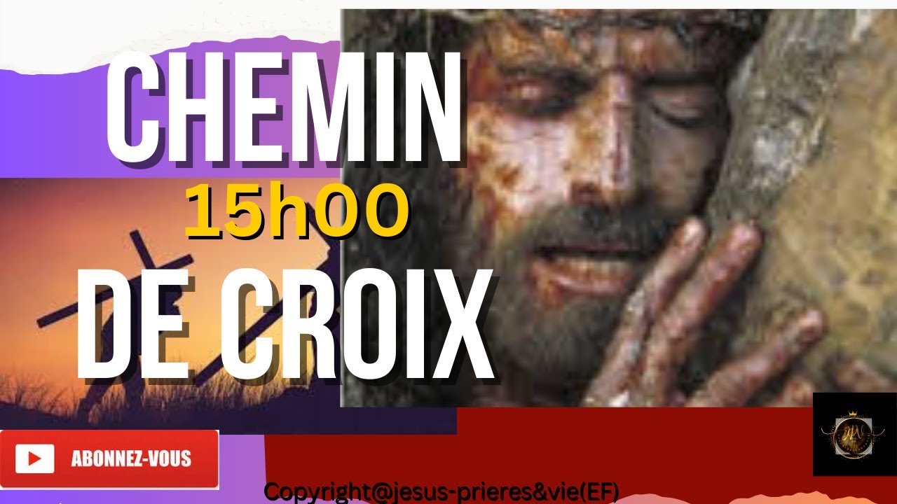 CHEMIN DE CROIX DU VENDREDI 5 SEPTEMBRE 2025-GLORIFIONS L'HEURE DE LA MISERICORDE DIVINE