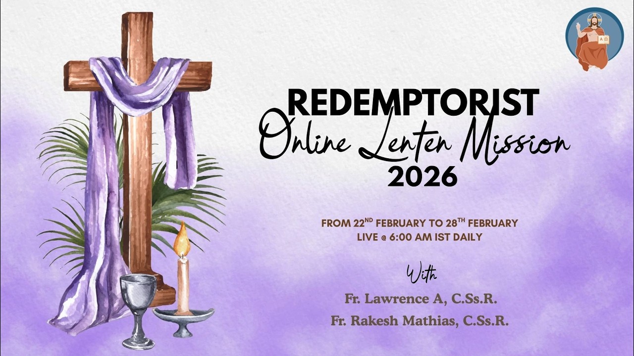 Redemptorist Online Lenten Mission | 2026 | Day 2